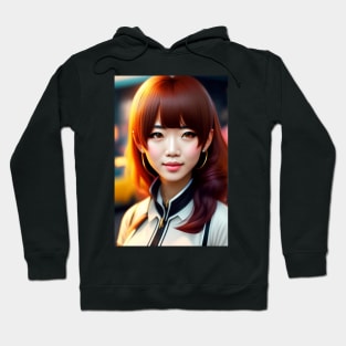 Anime Cute Girl Design Hoodie